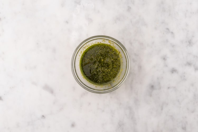 Make the Pesto Drizzle