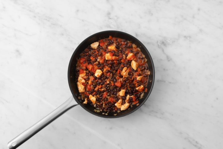 Chili köcheln