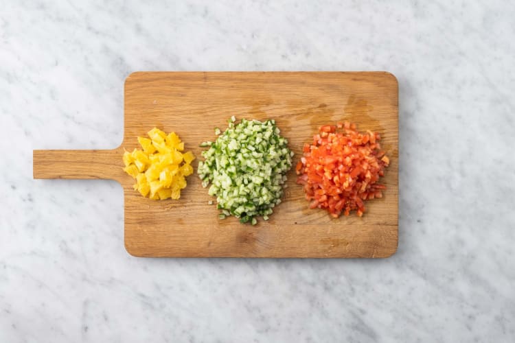 Bland tabouleh