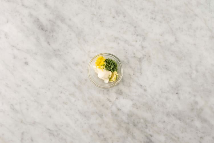 Make tarragon aioli