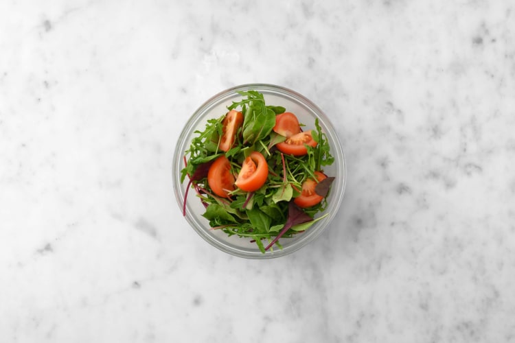 Salade maken