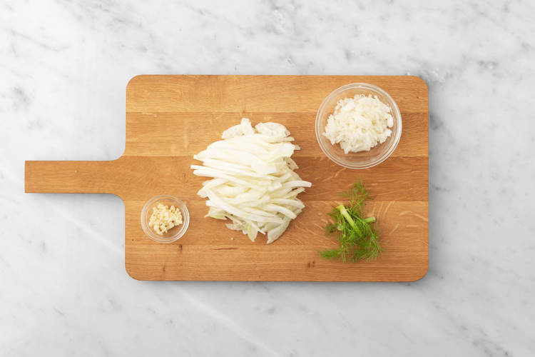 Risotto crémeux au fenouil & à la saucisse Recette HelloFresh