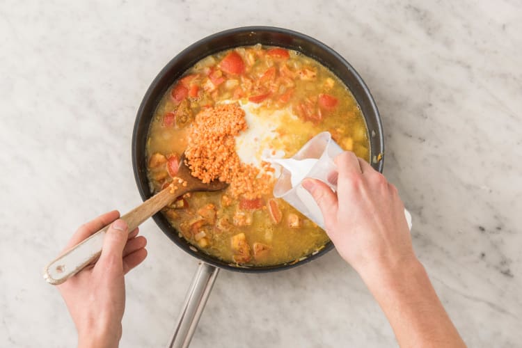 Hello fresh red lentil best sale and sweet potato curry