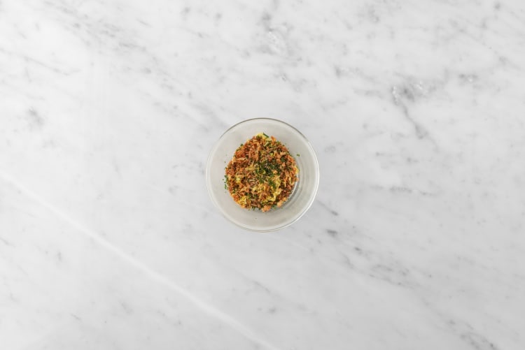 Make crispy shallot topping