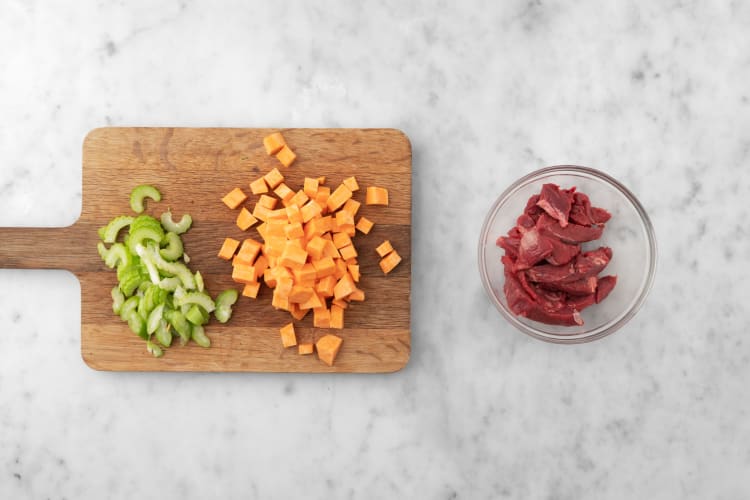 Preparare gli ingredienti