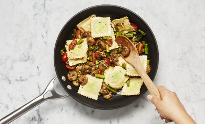 Toss Ravioli