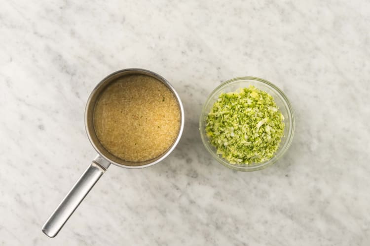 Bulgur en broccolirijst koken