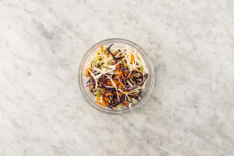 Marinate slaw