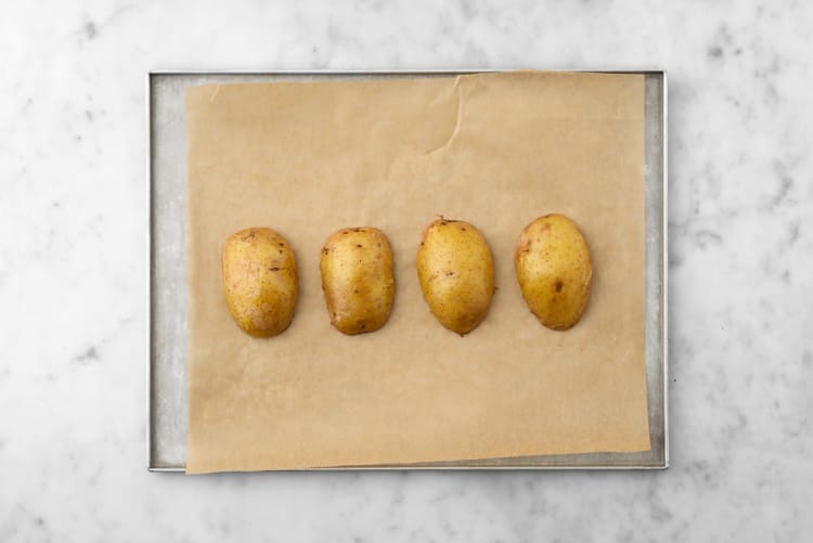 Rôtir les pommes de terre