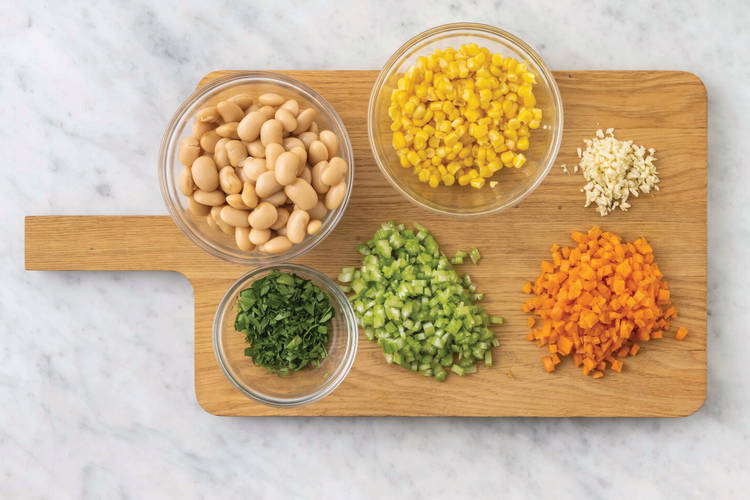 BBQ Cannellini Bean, Chorizo & Sweetcorn Bake Recipe HelloFresh