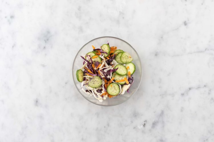 Salade mengen