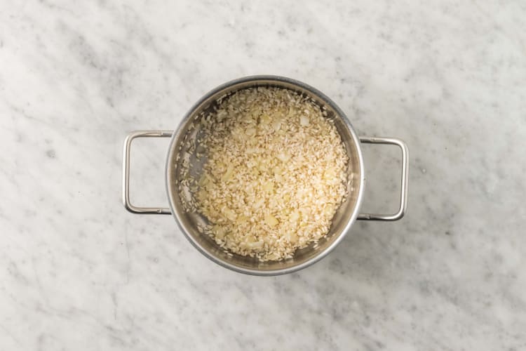 Risotto kochen