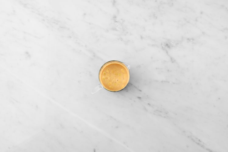 Miso-Sauce vorbereiten