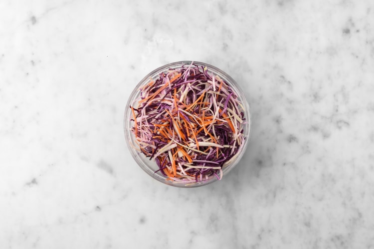 Mix coleslaw