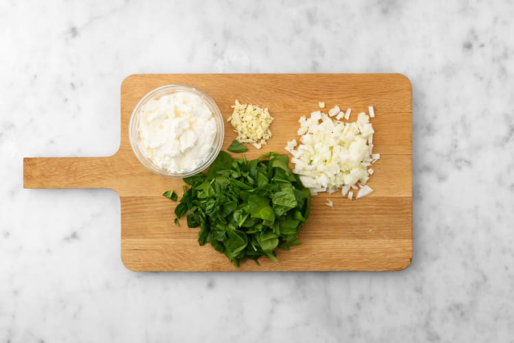 Prep and season ricotta