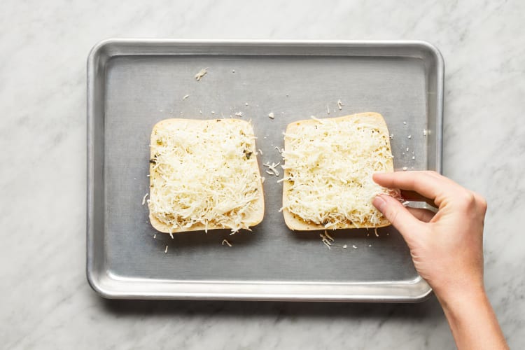 Prep Cheesy Bread