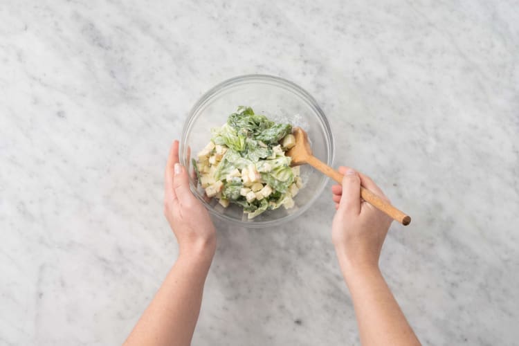 Salade maken
