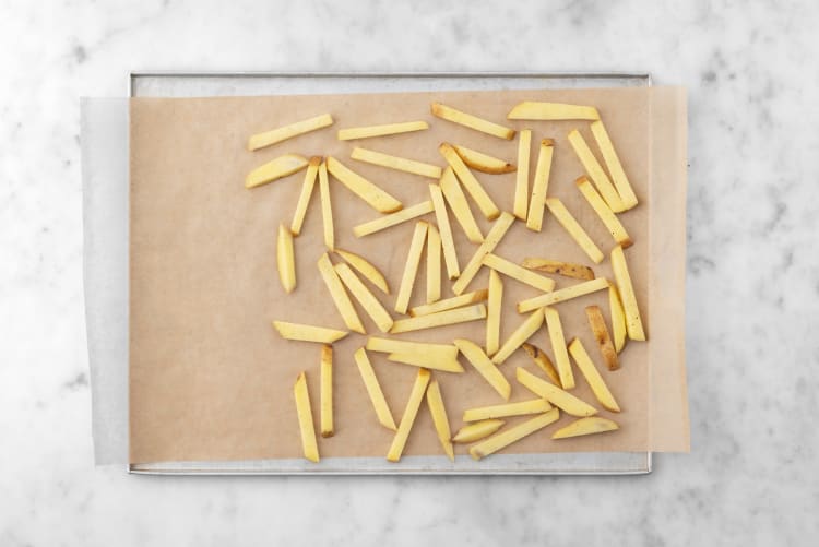 Préparer les frites