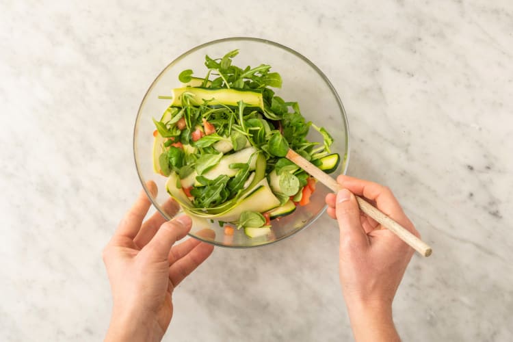 Salade maken