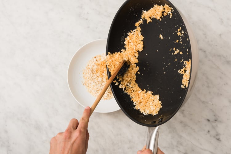 Prep and make breading