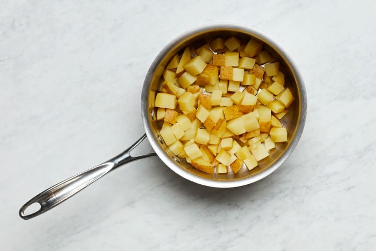 Cook Potatoes & Prep