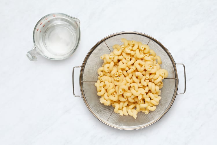 Cook Pasta & Finish Prep