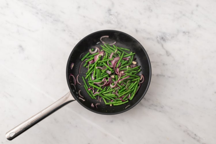 Cuire les haricots verts
