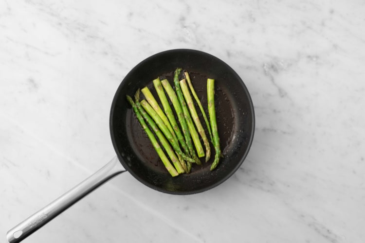 Fry the Asparagus