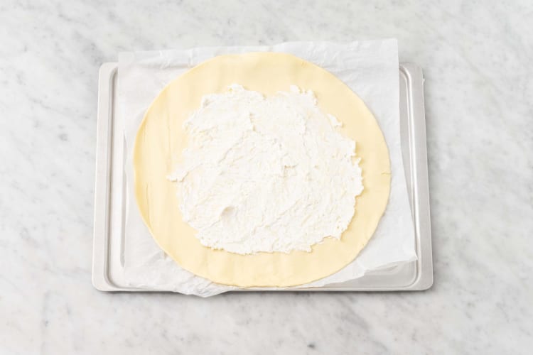 Préparer la tarte fine