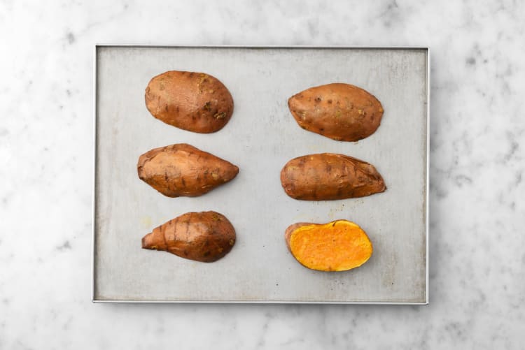 Bake the Sweet Potatoes