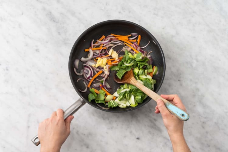 Tillsätt pak choi