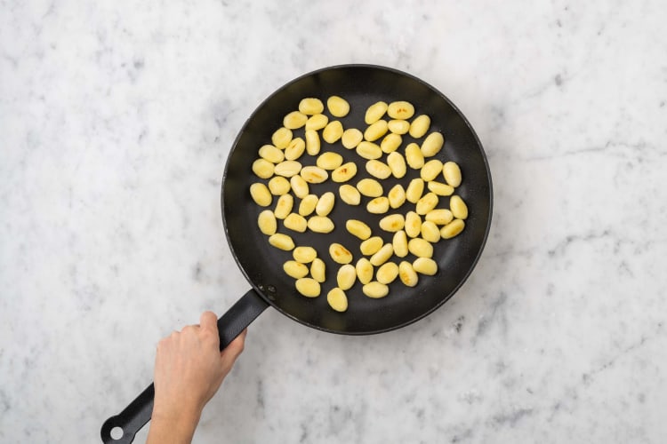 Gnocchi anbraten