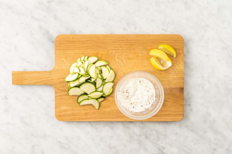 Prep and make lemony mayo