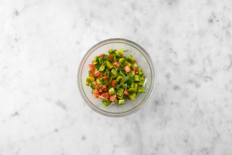 Make pico de gallo