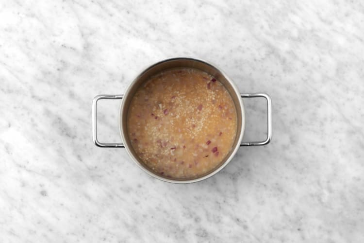 Préparer le risotto