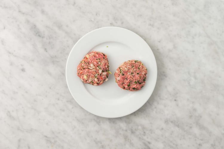 Formare gli hamburger