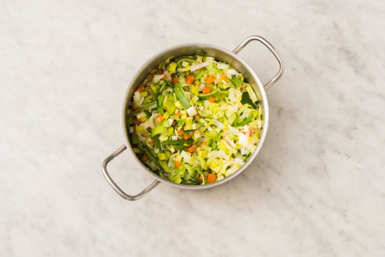 Faire revenir les légumes