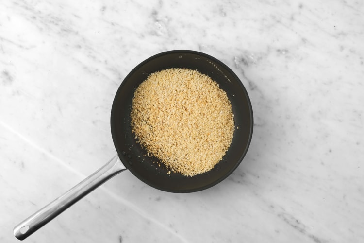 Préparer la garniture de panko