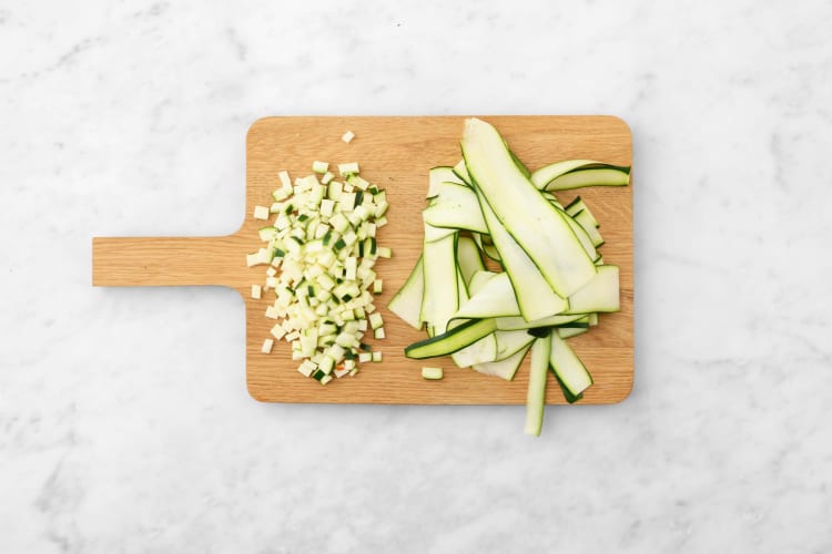 Prepara las verduras