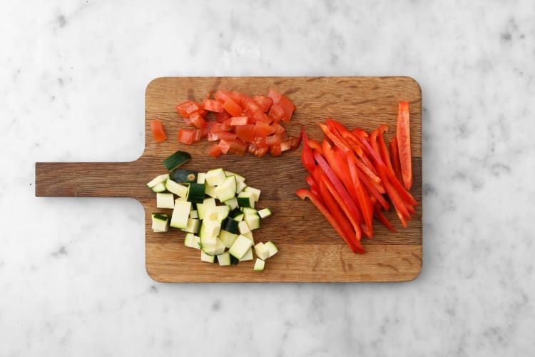 Couper les légumes