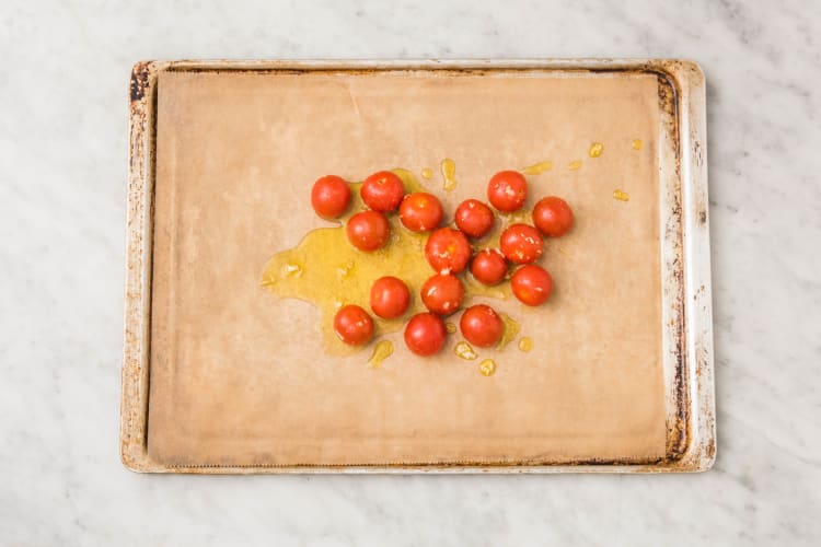 Tomaten backen