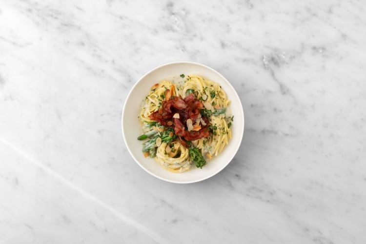 Pasta fertigstellen