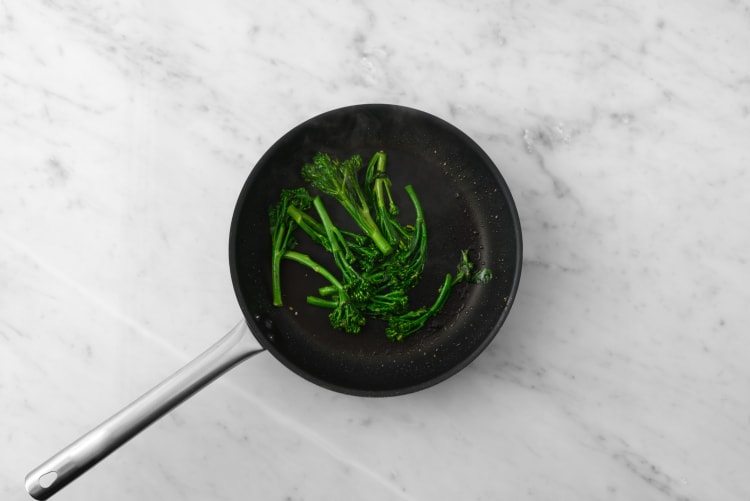 Cook broccolini