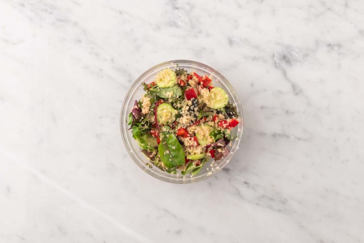 Make tabbouleh salad