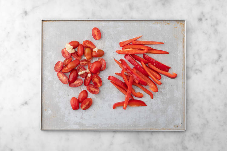 Roast the Tomatoes and Peppers