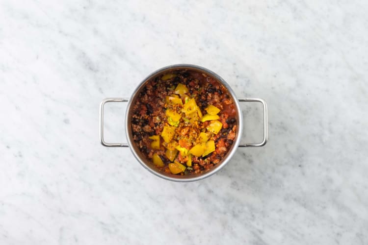 Cook chili