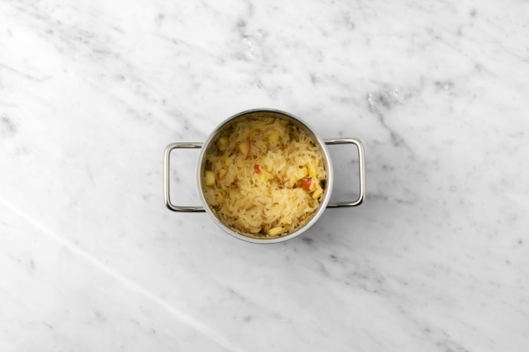 Apfel-Sauerkraut