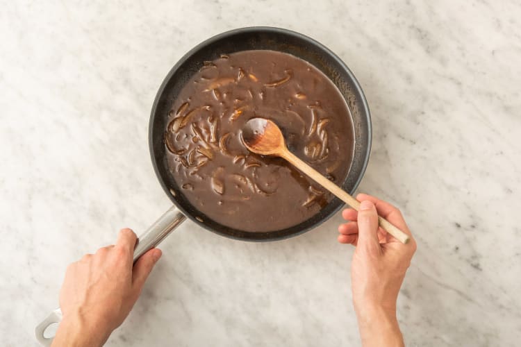Sauce kochen