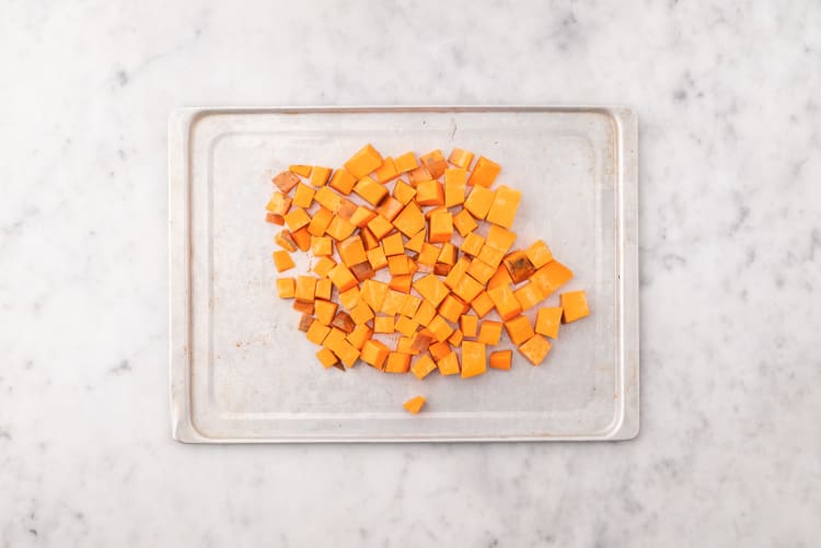 Prep the Sweet Potato