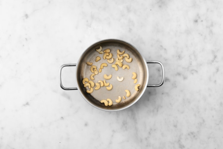 Cashews vorbereiten